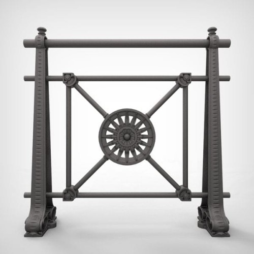 Balustrada Słupek Bariera Historyczna Żeliwna.jpg