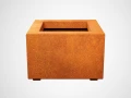 Donica ogrodowa Corten 45x45x30cm.jpg