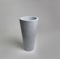 Donica Della 75 cm I jasny marmurek