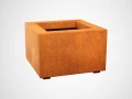 Donica ogrodowa Corten 45x45x30cm-.jpg