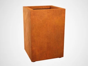 Donica ogrodowa Corten 60x60x90 cm