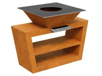 Kuchnia ogrodowa / grill Corten COCCINA 2