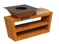 Kuchnia ogrodowa / grill Corten COCCINA 4
