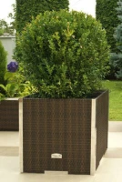 Donica technorattanowa wym. 46x46x46cm - POLSKA
