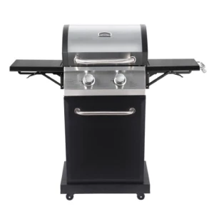 Grill gazowy 2 palnikowy czarny