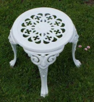 Taboret krzesło żeliwne ogrodowe