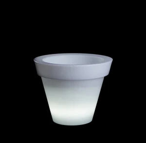 Donica LED Grande 75 cm I światło zimne