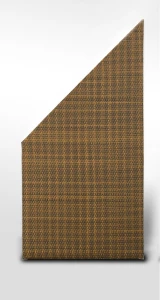 Panel płotu skos z technorattanu 90x180cm - POLSKI