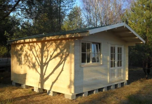 Drewniany domek letniskowy Marianna 5x5m