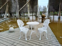 Meble żeliwne ogrodowe stół + 2 krzesła