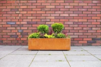 Donica ogrodowa Corten 120x120x30 cm