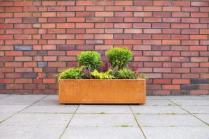 Donica ogrodowa Corten 120x120x30 cm