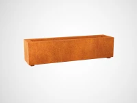 Donica ogrodowa Corten 120x30x30 cm