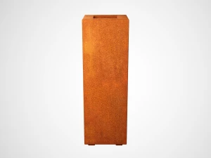 Donica ogrodowa Corten 30x30x90 cm