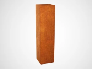 Donica ogrodowa Corten 30x30x120 cm